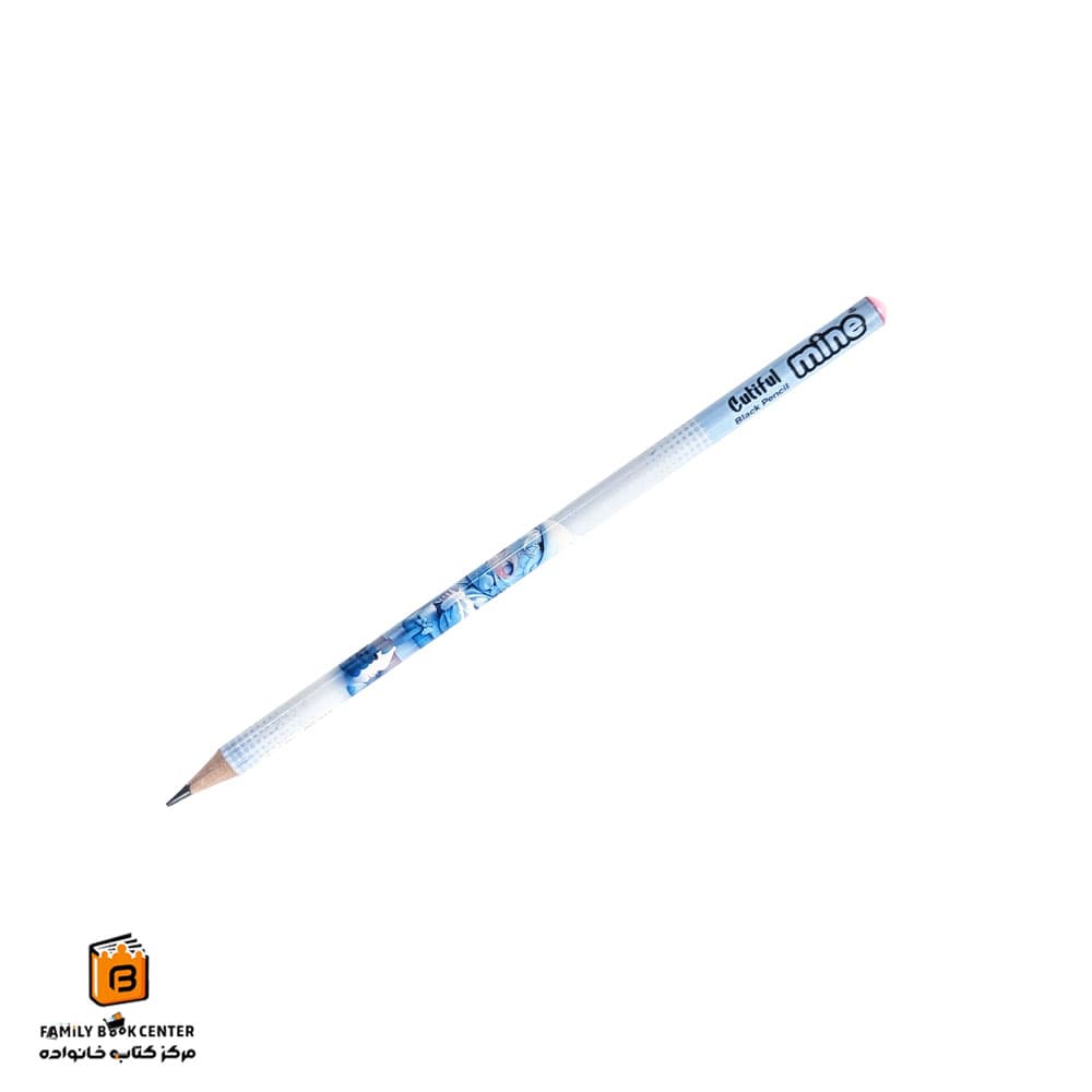 مداد مشکی طرح دختر برفی ماین (mine)