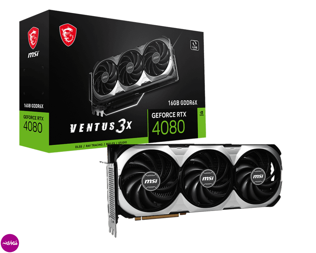کارت گرافیک MSI GeForce RTX 4080 16GB VENTUS 3X E ام اس آی — تصویر ۴