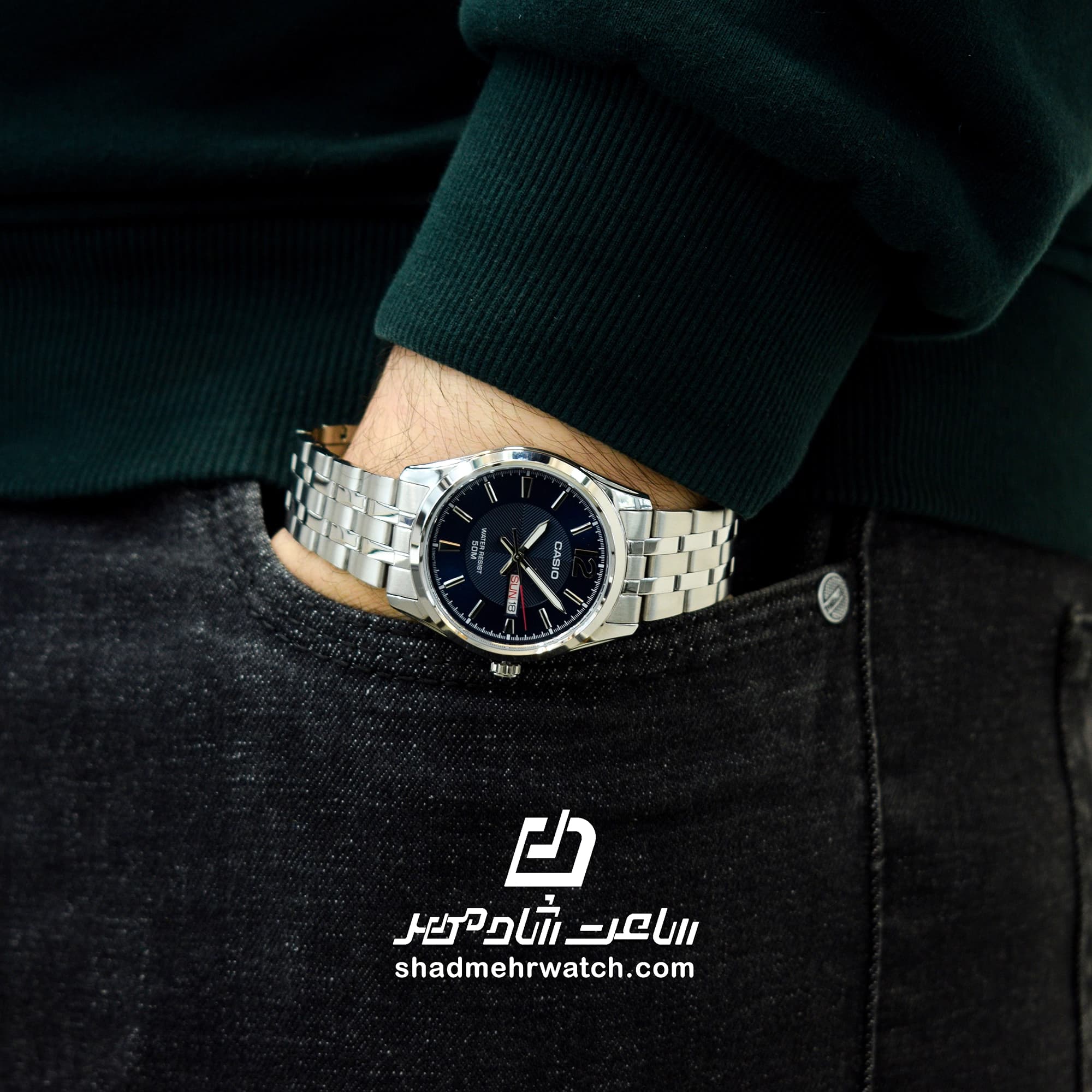 ساعت مچی مردانه کاسیو CASIO MTP-1335D-2A — تصویر ۶