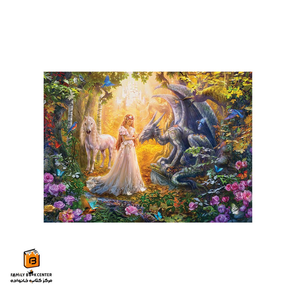 پازل 500 تکه (6500-5458)Princess’ Garden یوروگرافیکس (Euro ghraphics) — تصویر ۲