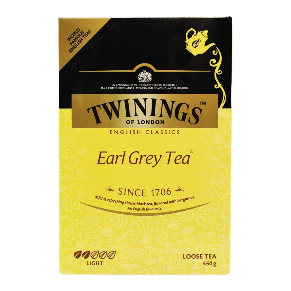 چای سیاه توینینگز TWININGS مدل ارل گری بسته 450 گرمی