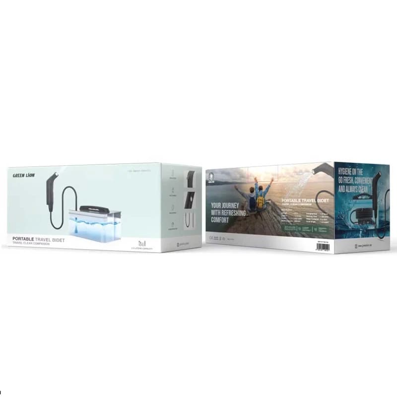 دوش و بیده سفری گرین لاین Green Lion GNPORTRBDT Portable Travel Bidet — تصویر ۳