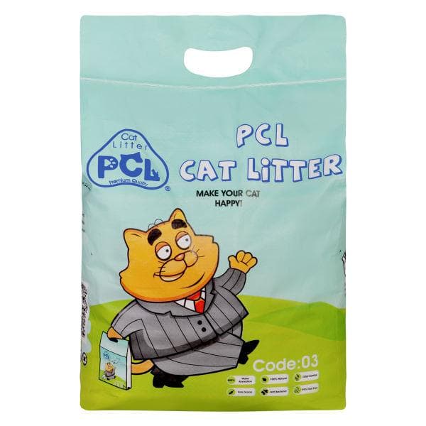 خاک بستر گربه پی سی ال مدل PCL-03 وزن 10 کیلوگرم