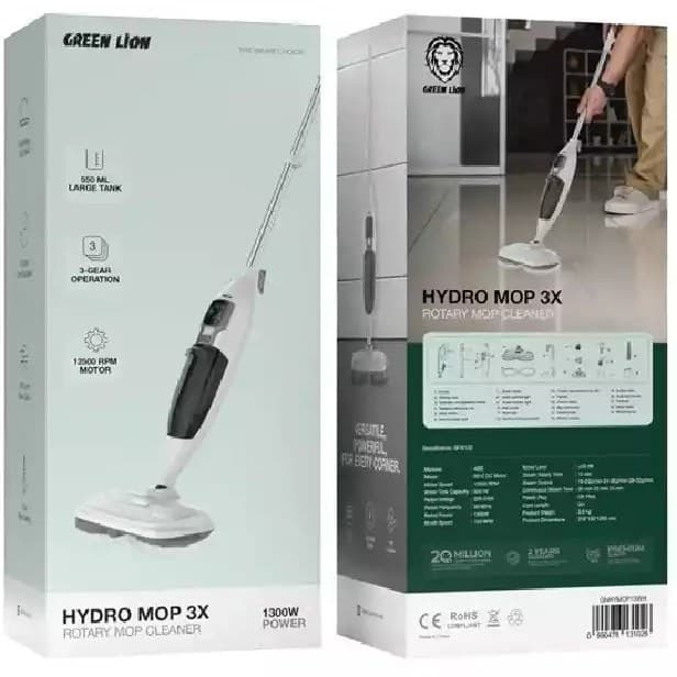 تی چرخشی گرین لاین Green Lion GNHYMOP13 Hydro MOP 3X1300W — تصویر ۳