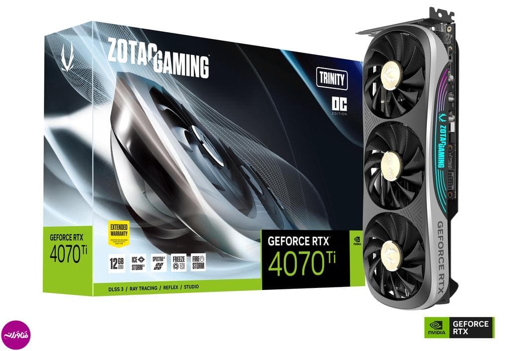 کارت گرافیک ZOTAC GAMING GeForce RTX 4070 Ti Trinity OC