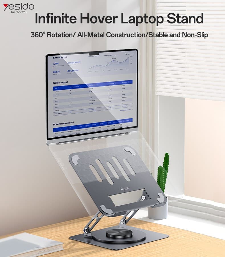 پایه نگهدارنده لپ تاپ یسیدو Yesido LP08 LapTop Stand — تصویر ۲