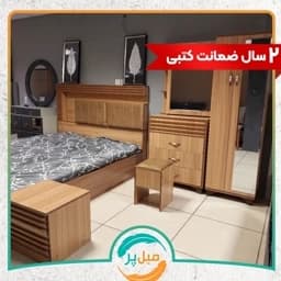 سرویس خواب مدل پارمیدا ،دو نفره ،همراه میز — تصویر ۲