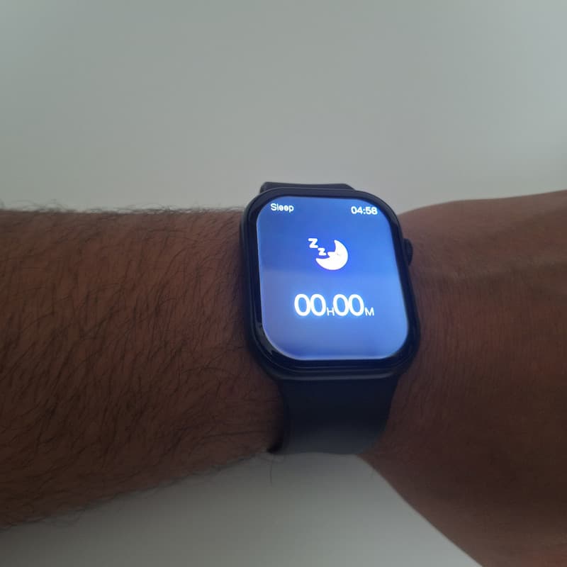 ساعت هوشمند 44 میلی متری کیکویر مدل KW93 MAX با بند سیلیکونی به همراه هدفون بلوتوثی — تصویر ۹