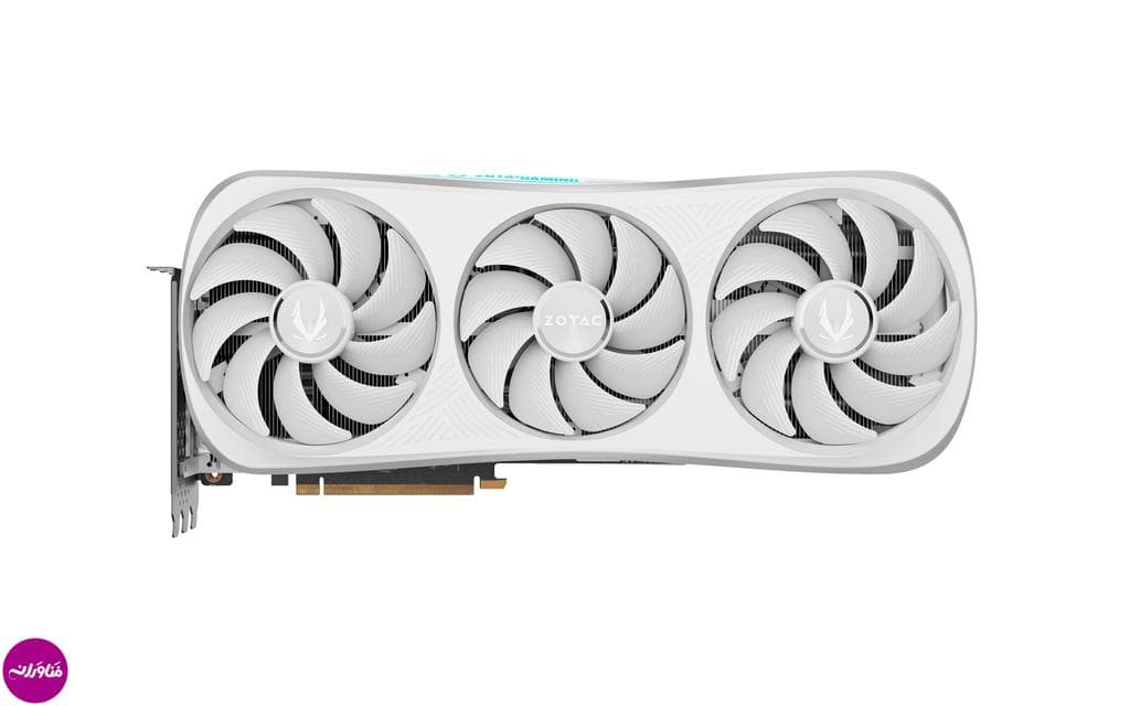 کارت گرافیک ZOTAC GAMING GeForce RTX 4090 Trinity OC White — تصویر ۲