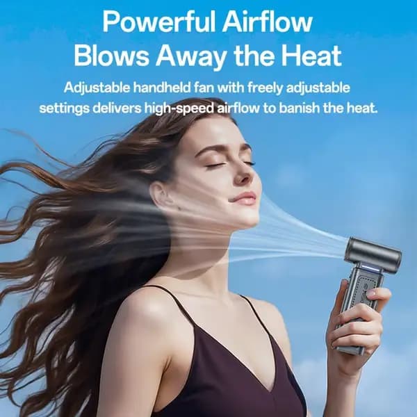 فن دستی و دمنده چندمنظوره یسیدو Yesido YF19 Turbo Fan Blower — تصویر ۷