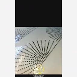 نگین اکسسوری حرارتی اسپرت طرح نیم دایره خورشیدی . چادر . نگین چادر . مانتو . نگین چسبی . جوراب . ساق — تصویر ۲