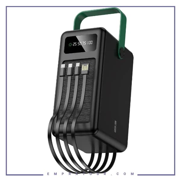 پاوربانک 120000خورشیدی گرین لاین Green Lion GNPXB7120PBBK