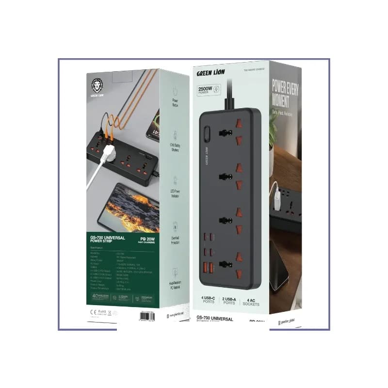 چند راهی برق گرین لاین Green Lion GNGS700PSTIBK — تصویر ۹