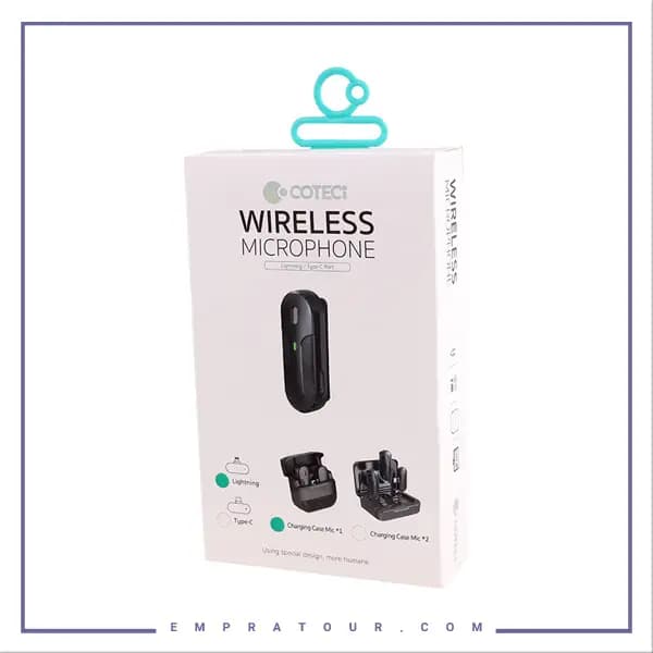 میکروفون یقه ای با رابط آیفونی کوتسی 74010 Wireless — تصویر ۳