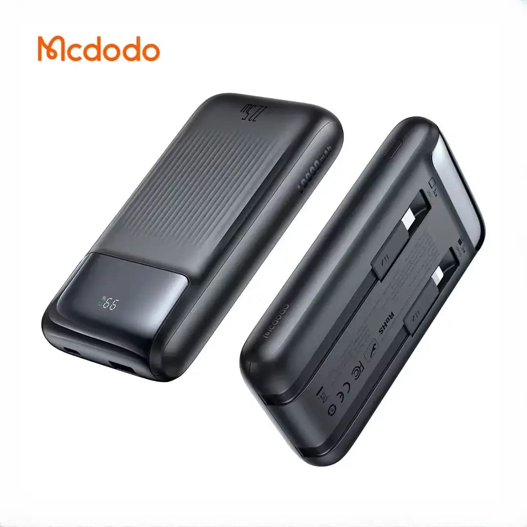 پاوربانک 10000 با کابل 22.5 وات مک دودو MC-024 — تصویر ۸