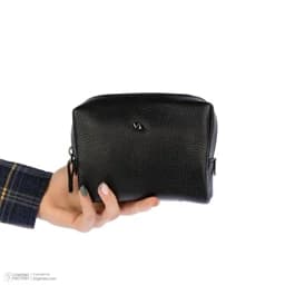 کیف لوازم آرایش زنانه چرم مشهد مدل L0209-001 — تصویر ۶