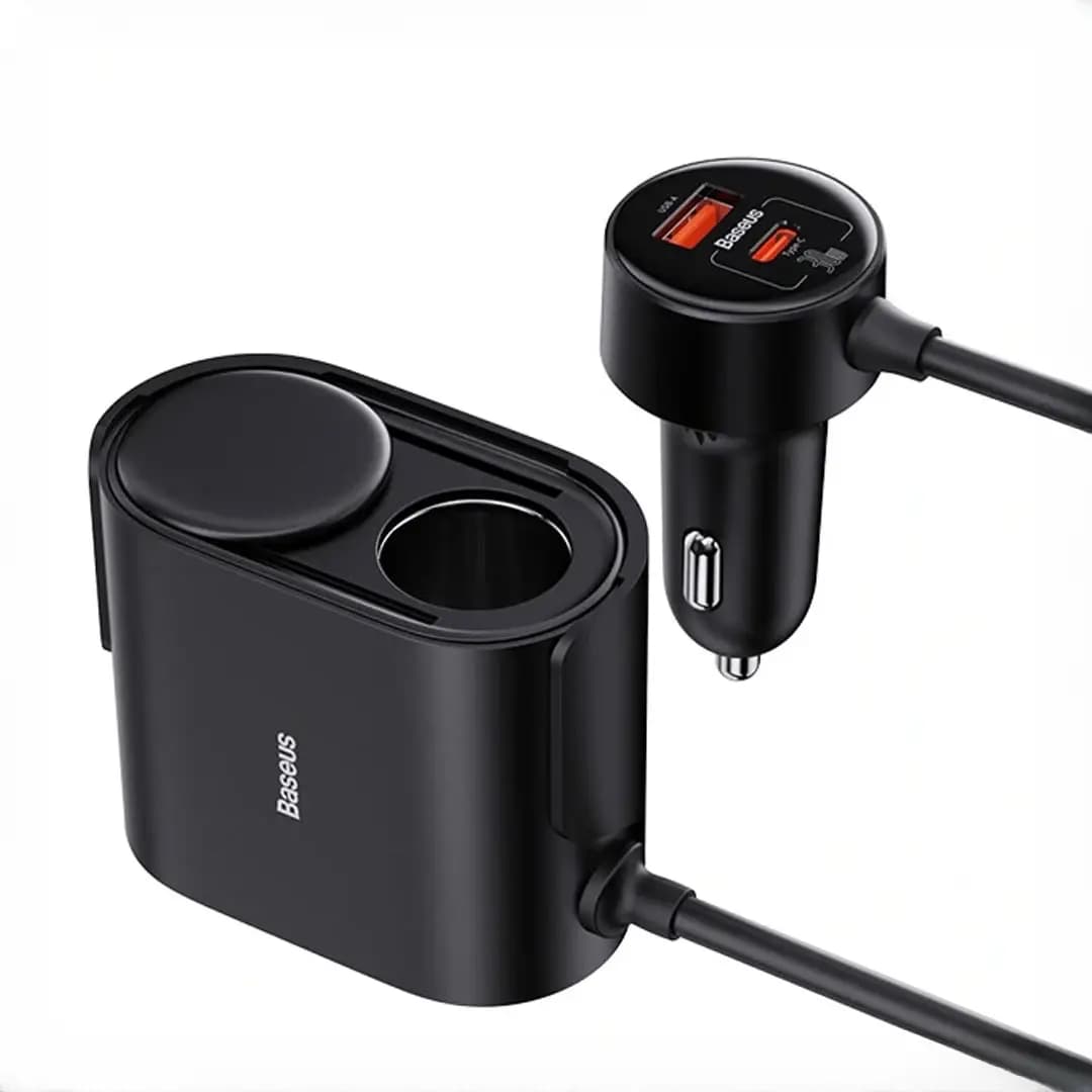 شارژر فندکی 4 پورت 30 وات بیسوس BS-CG010 — تصویر ۶
