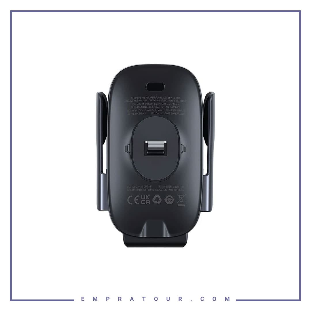 پایه نگهدارنده و شارژر بی سیم بیسوس C40357000111 — تصویر ۳
