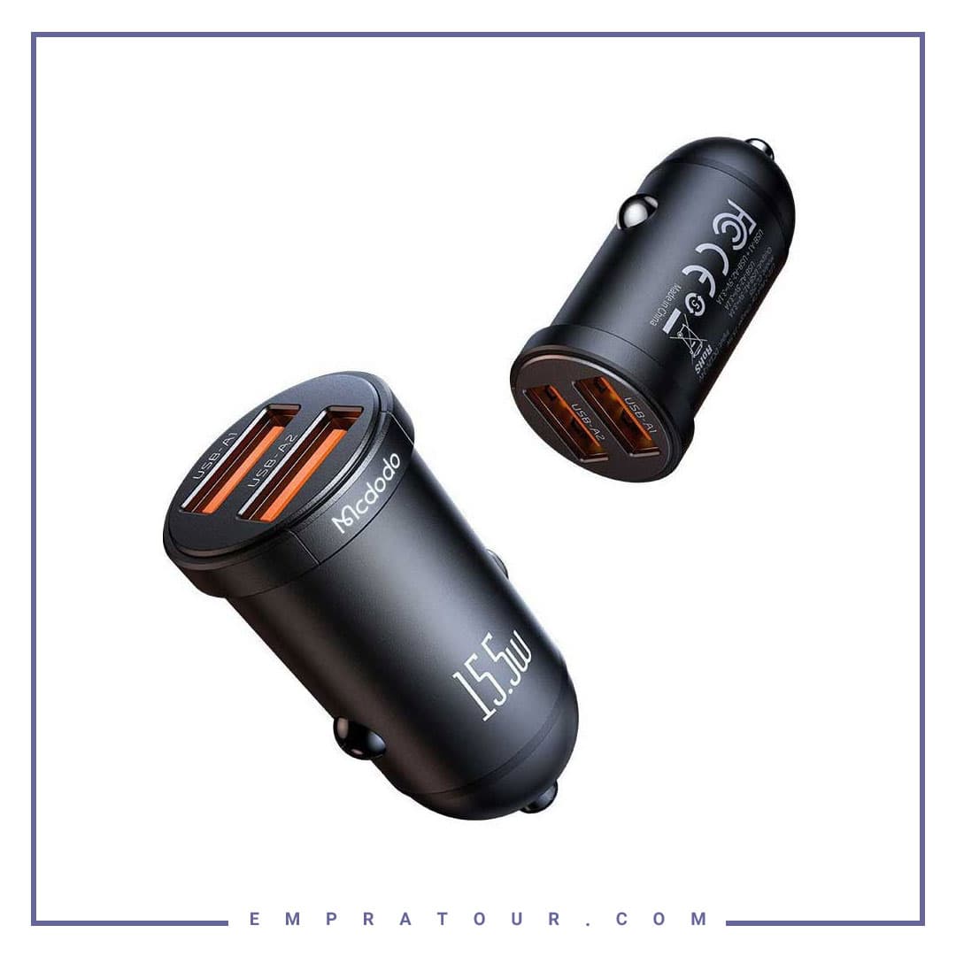 شارژر فندکی فست شارژ مک دودو CC-295 — تصویر ۳