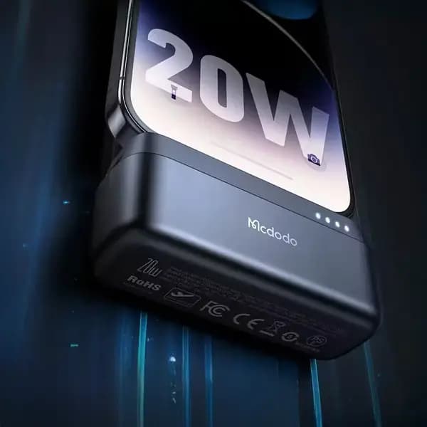پاوربانک با سوکت لایتنینگ 5000 مک دودو MC-628 — تصویر ۹