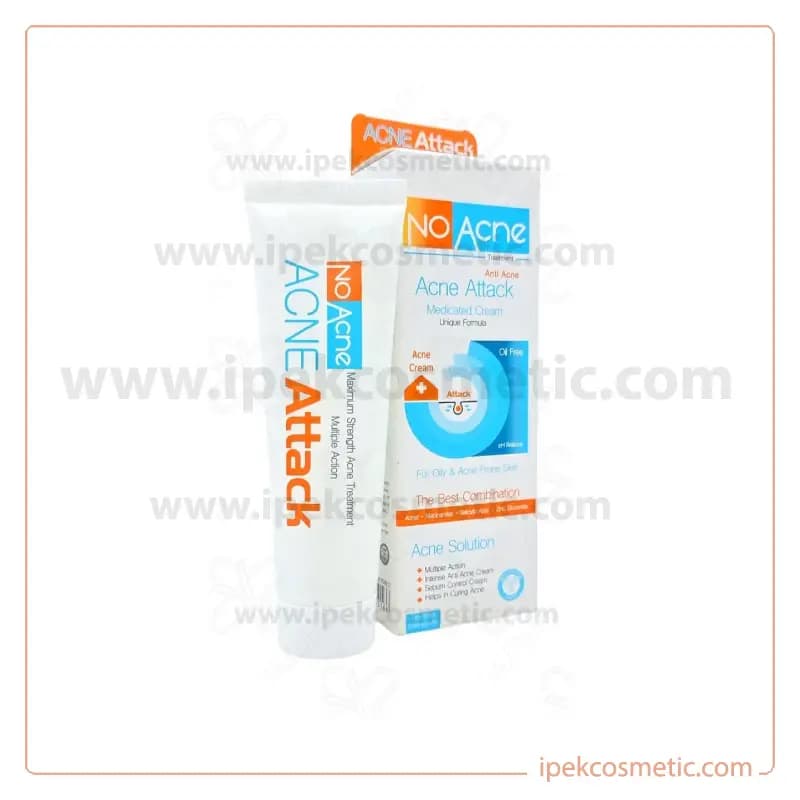 کرم ضد جوش پوست چرب و جوشدار نوآکنه Acne Attack