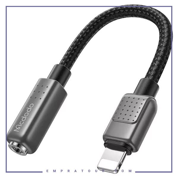 تبدیل لایتنینگ به جک 3.5 میلی متری مک دودو CA-501