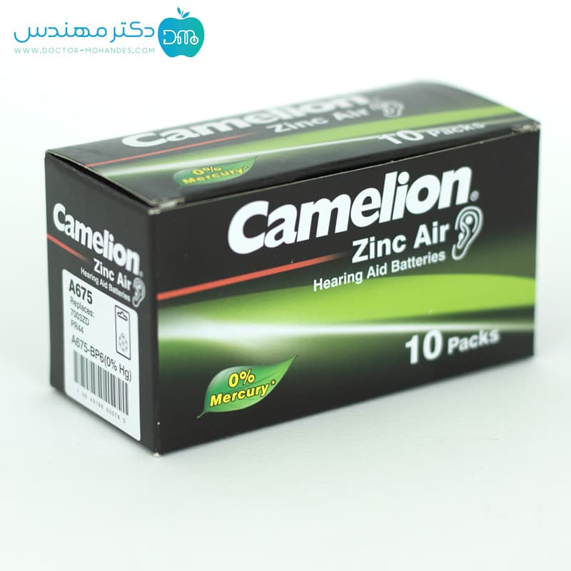 باتری سمعک کملیون شماره 675 ورق 6عددی — تصویر ۲