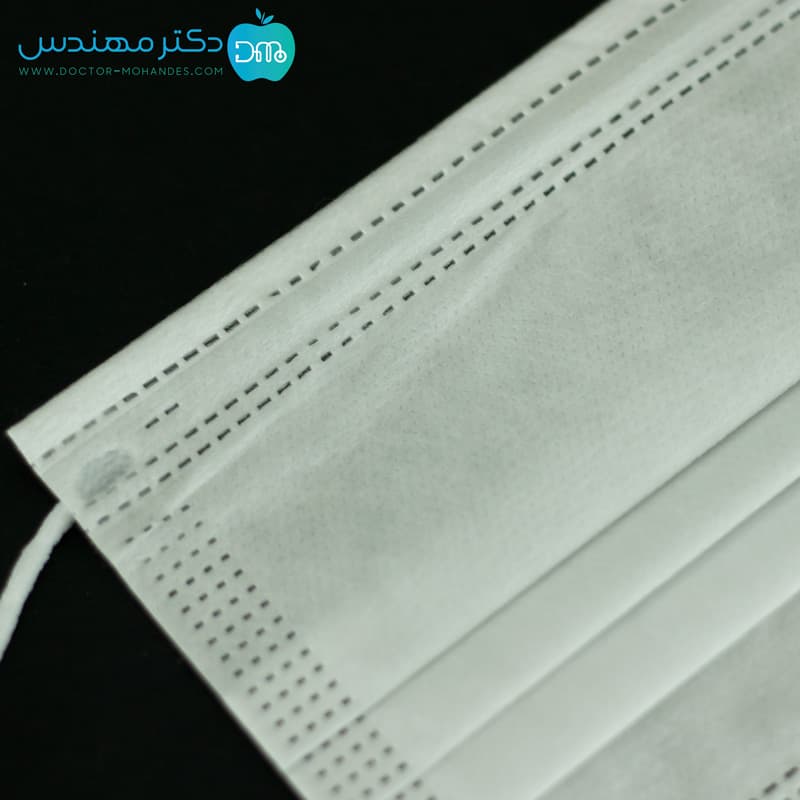 ماسک سه لایه پرستاری رنگ سفید برند ماکسیما (بسته 10 عددی) — تصویر ۳