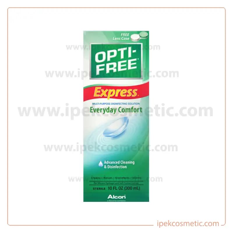 مایع لنز – محلول شستشوی لنز اپتی فری Opti free