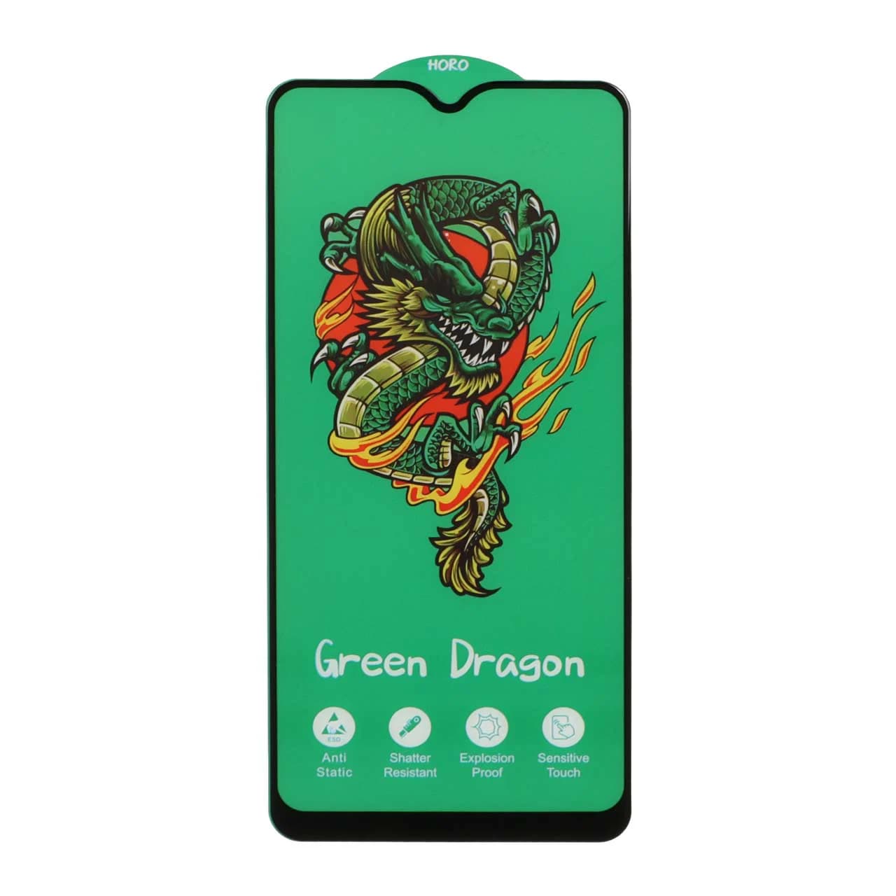 محافظ صفحه نمایش شیشه ای Full Cover Anti Static Horo مدل Samsung Galaxy A20s — تصویر ۳