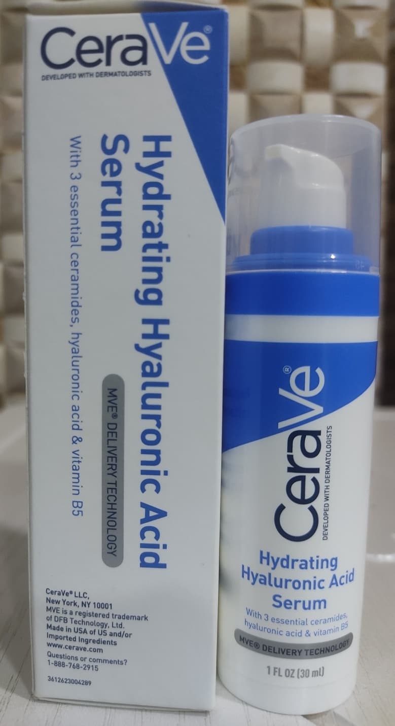 سرم آبرسان هیالورونیک اسید سراوی 30 میل اصل CeraVe Hydrating Hyaluronic Acid Serum — تصویر ۴