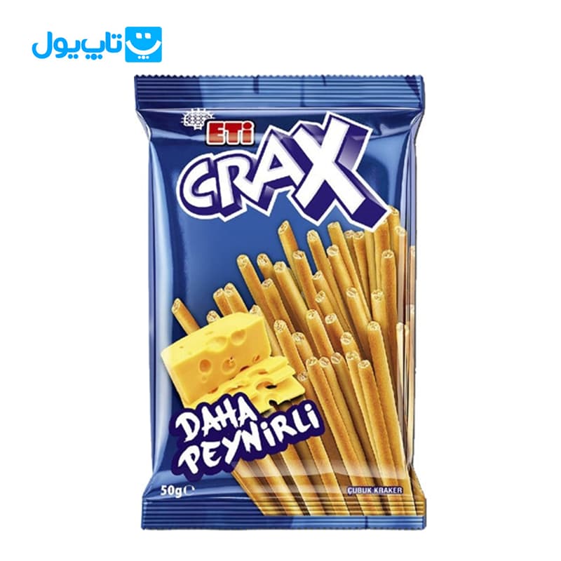 چوب شور اتی کراکس ETI CRAX مدل پنیری‌ Daha Peynirli وزن 50 گرم