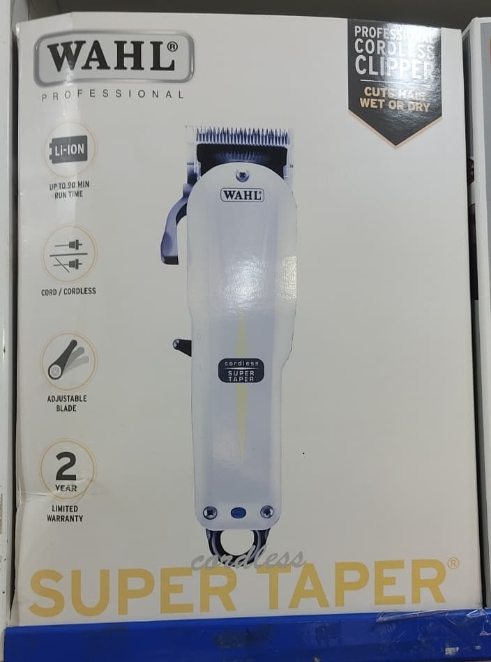 ماشین اصلاح وال سوپر تیپر بی سیم شارژی اصل WAHL Super Taper Cordless Clipper