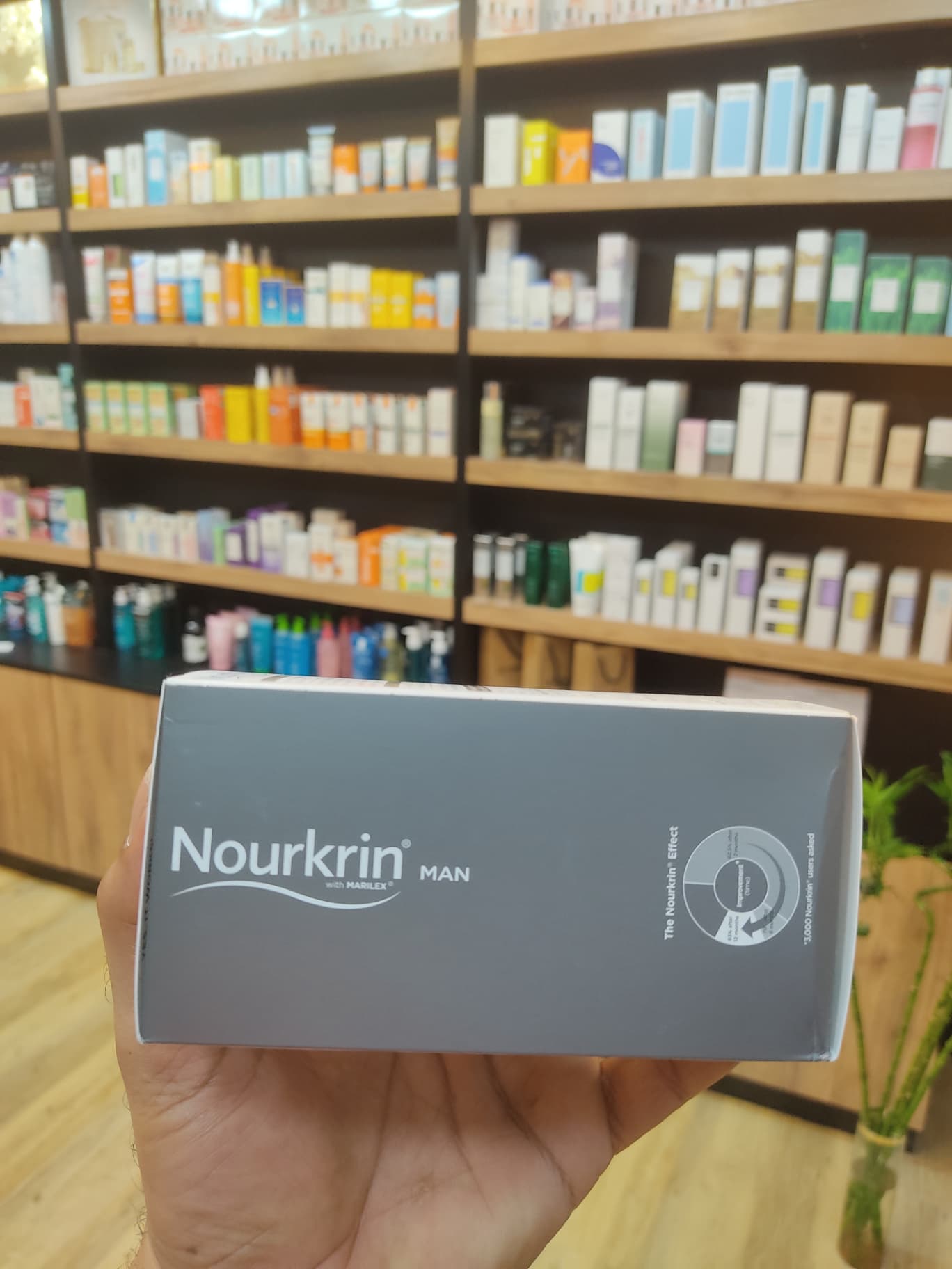 ضد ریزش مو نورکرین اصل آقایان ۱۸۰ عدد برای سه ماه Pharma Medico Nourkrin Man With Marilex 180 Tablets — تصویر ۴