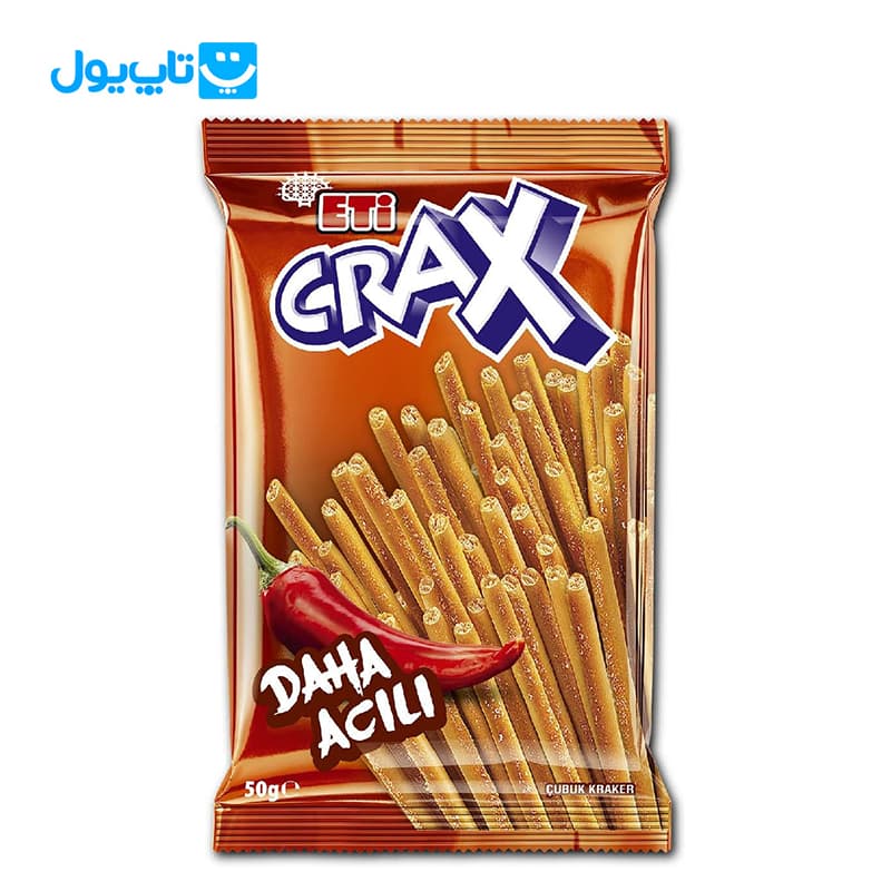 چوب شور اتی کراکس ETI CRAX مدل تند Daha Acılı وزن 50 گرم