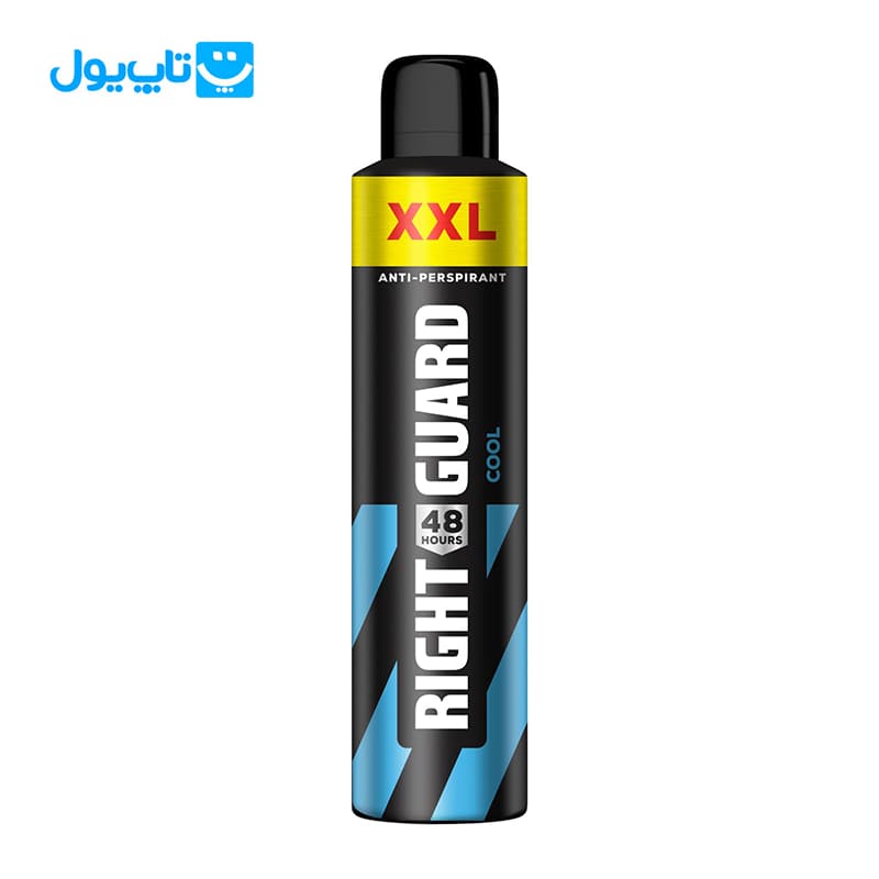 اسپری ضد تعریق رایت گارد Right Guard مردانه مدل Cool حجم 300 میلی‌لیتر