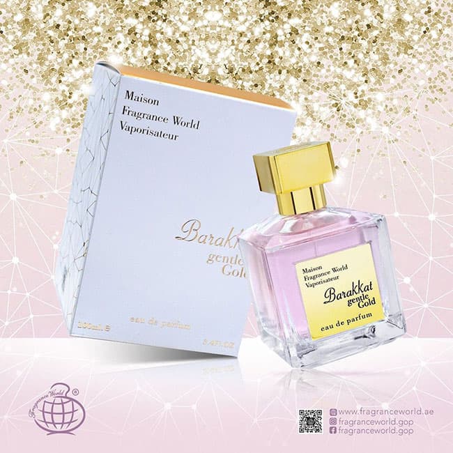 عطر ادکلن باکارات جنتل گلد فراگرنس ورد (Fragrance Maison Francis Kurkdjian Gentle Fluidity Gold)