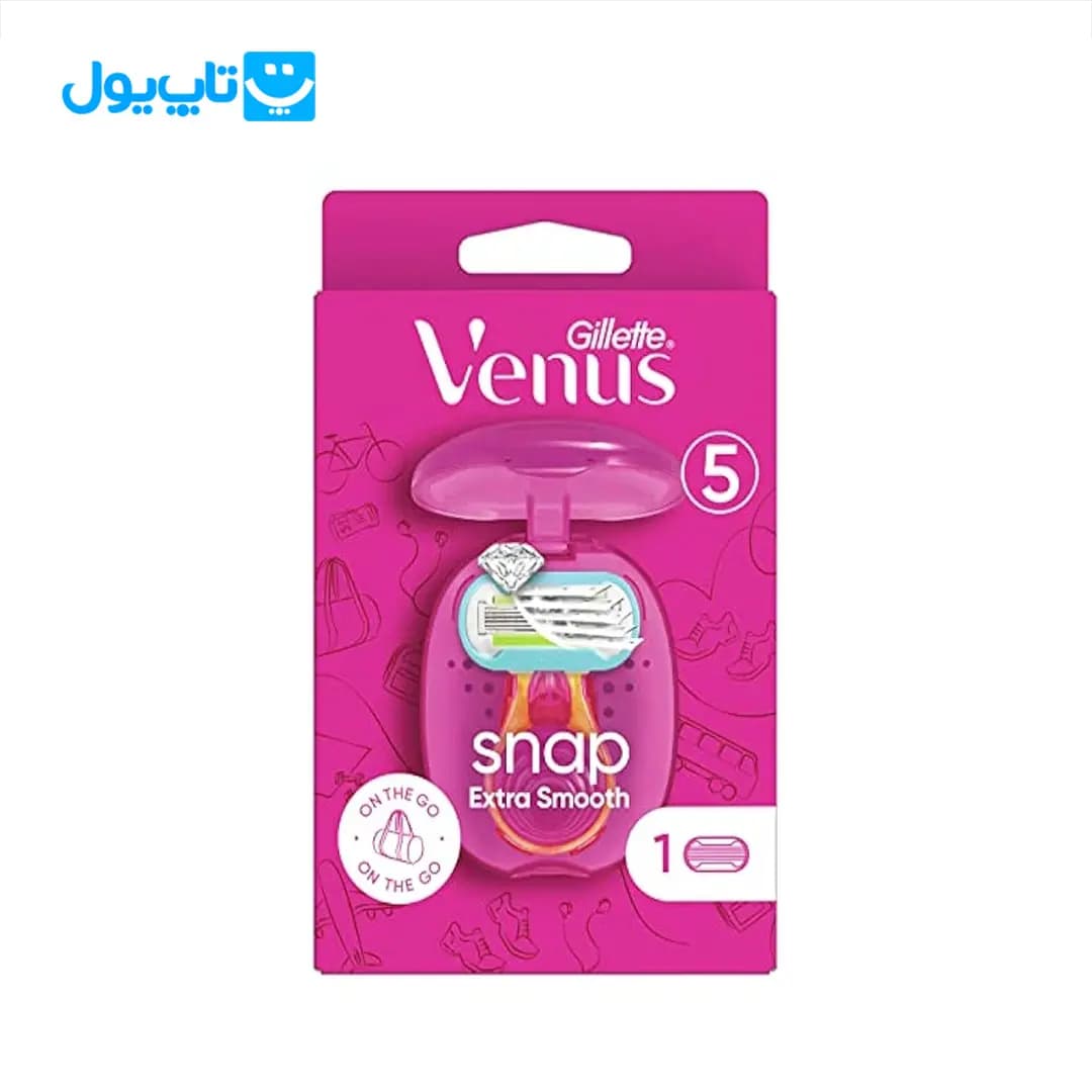 تیغ اصلاح زنانه ونوس Venus مدل Snap Extra Smooth