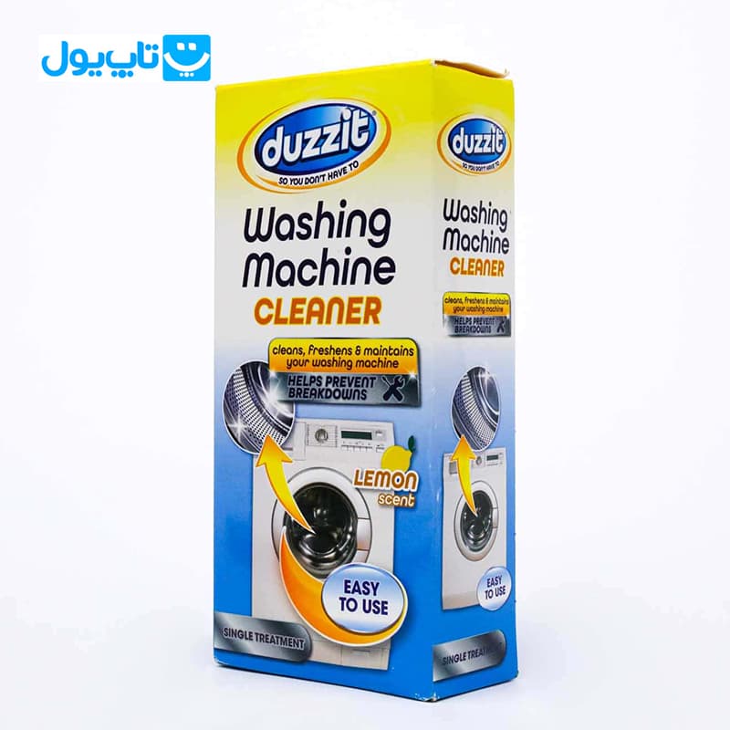 مایع جرمگیر و تمیزکننده ماشین لباسشویی دوزیت Duzzit رایحه لیمو حجم 250 میلیلیتر — تصویر ۲