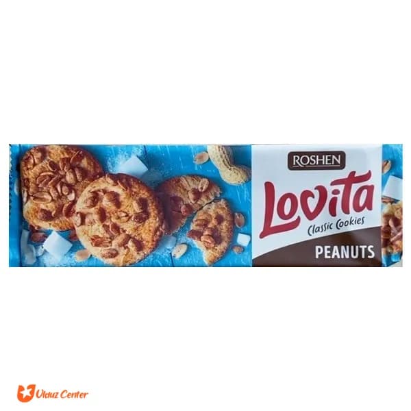 کوکی کلاسیک روشن لاویتا حاوی بادام زمینی 150 گرم