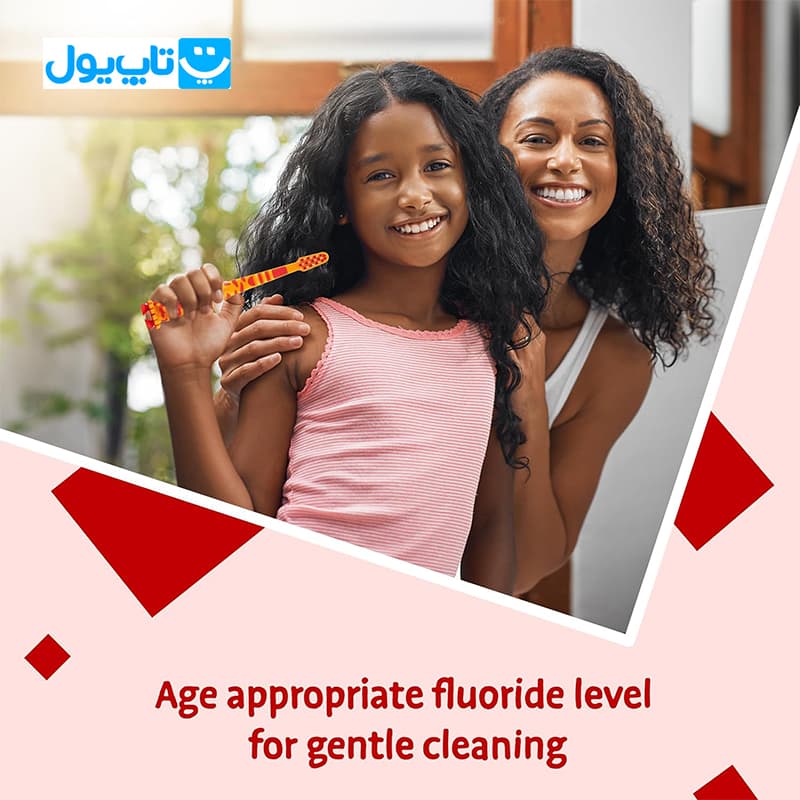 خمیردندان بچه‌گانه آکوافرش Aquafresh مدل Little Teeth مناسب سن 3 تا 5 سال حجم 50 میلی‌لیتر — تصویر ۴
