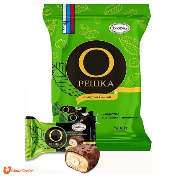 شیرینی روسی Pellika با مغز فندق کامل و خامه 500 گرم