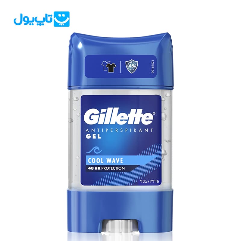 مام ژل ضدتعریق ژیلت Gillette مدل Cool Wave حجم 70 میلی‌لیتر