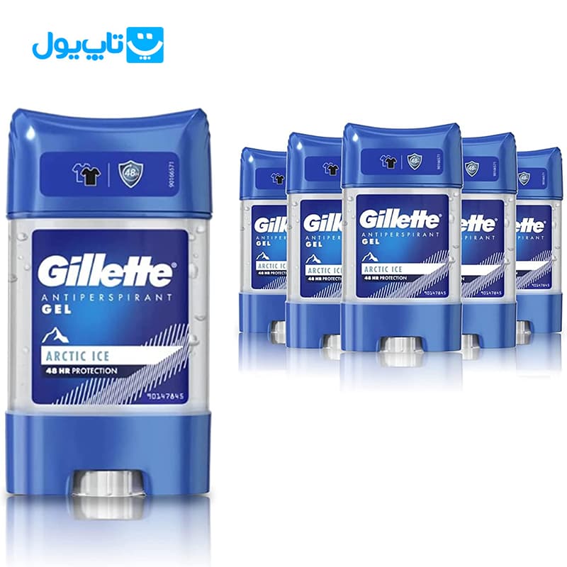 مام ژل ضدتعریق ژیلت Gillette مدل Arctic Ice حجم 70 میلیلیتر — تصویر ۴