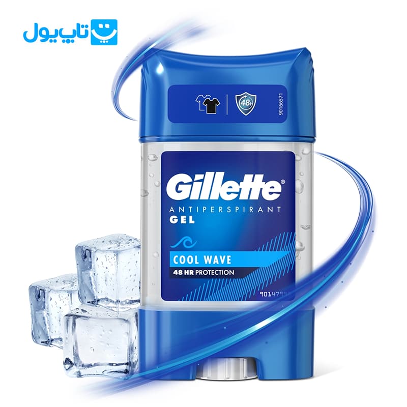 مام ژل ضدتعریق ژیلت Gillette مدل Arctic Ice حجم 70 میلیلیتر — تصویر ۲