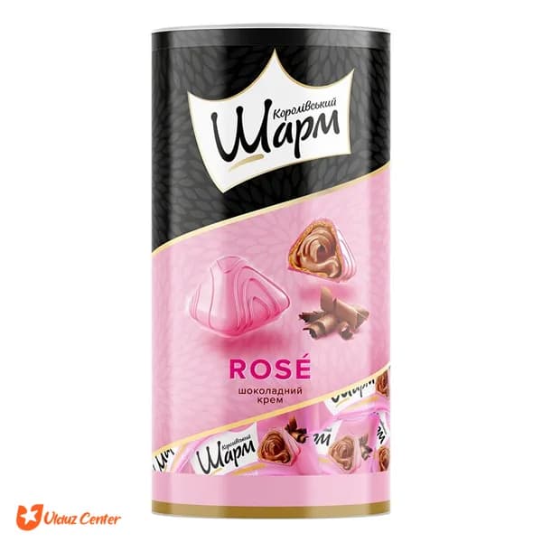 شکلات کادویی با مغز گل رز و شکلات ABK Wapm وزن 235 گرم