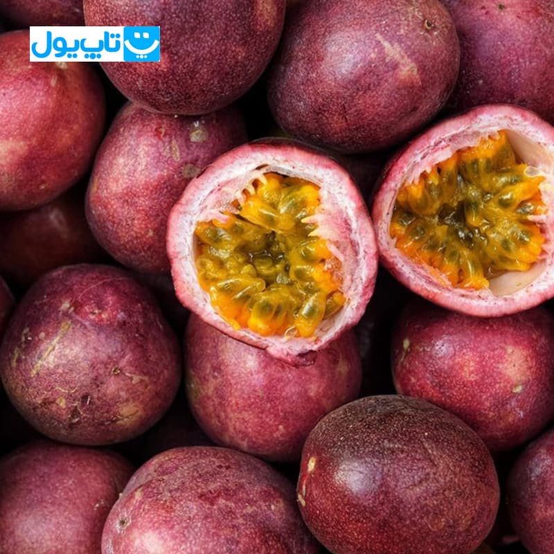 آبمیوه هالوس Halos با طعم پشن فروت Passion Fruit حجم 330 میلی‌لیتر — تصویر ۲