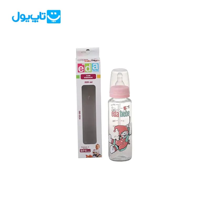 شیشه شیر بچه ادا eda bebe بدون ماده خطرناک BPA — تصویر ۲
