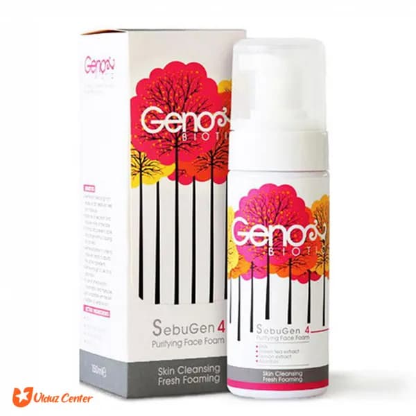 فوم شستشوی صورت ژنوبایوتیک مدل Purifying حجم 150 میل