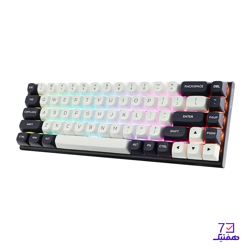 کیبورد با سیم گیمینگ ردراگون Redragon K701 WB RGB — تصویر ۲